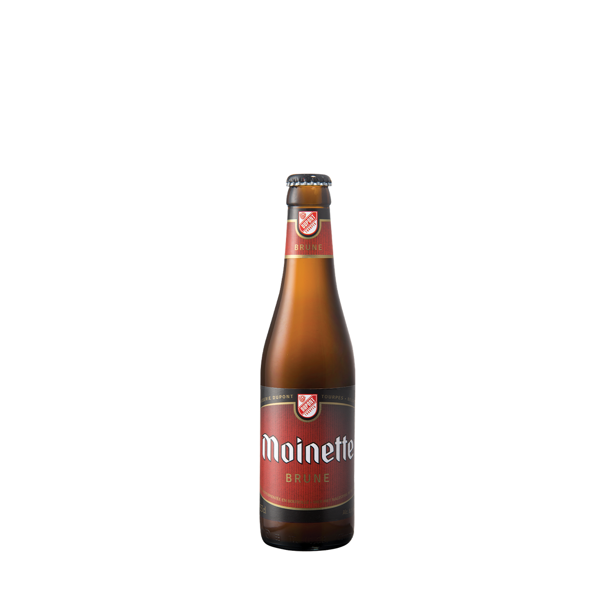 5410702000218 Moinette Brune 75cl - Packshot officiel bouteille haute définition Brasserie Dupont